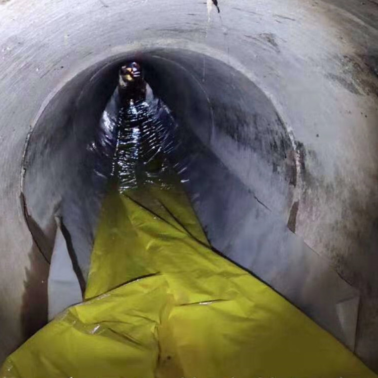 青山湖管道紫外光固化修复