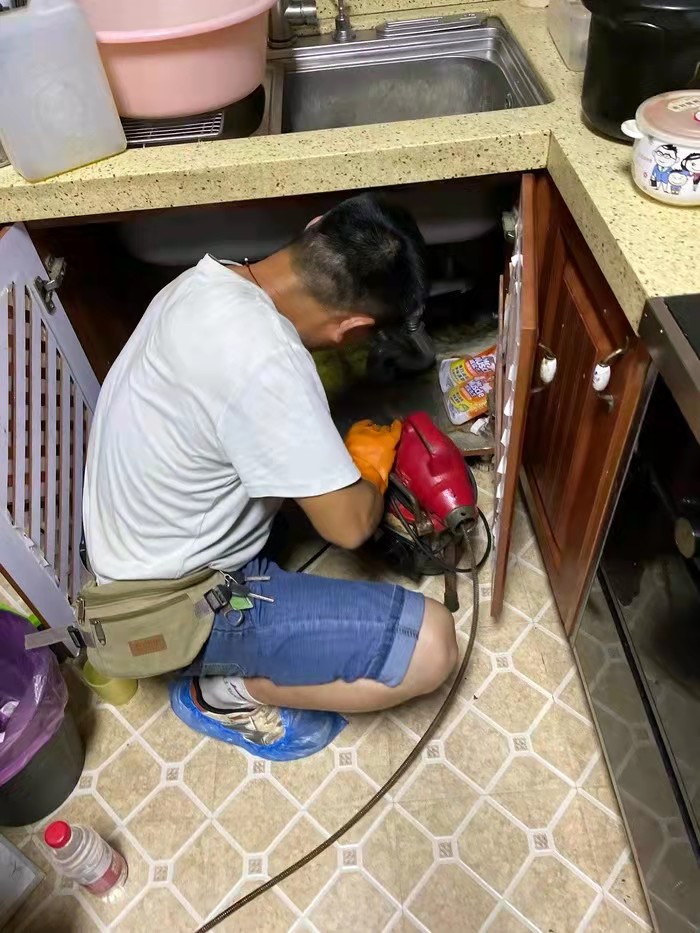 青山湖通下水道